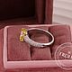 Золотое кольцо с желтым бриллиантом 1,5 карата. Кольцо помолвочное. FROLOF JEWELRY. Ярмарка Мастеров.  Фото №9