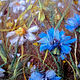 Order Picture of cornflowers in rye. Galina Ansiforova. Livemaster. . Pictures Фото №3