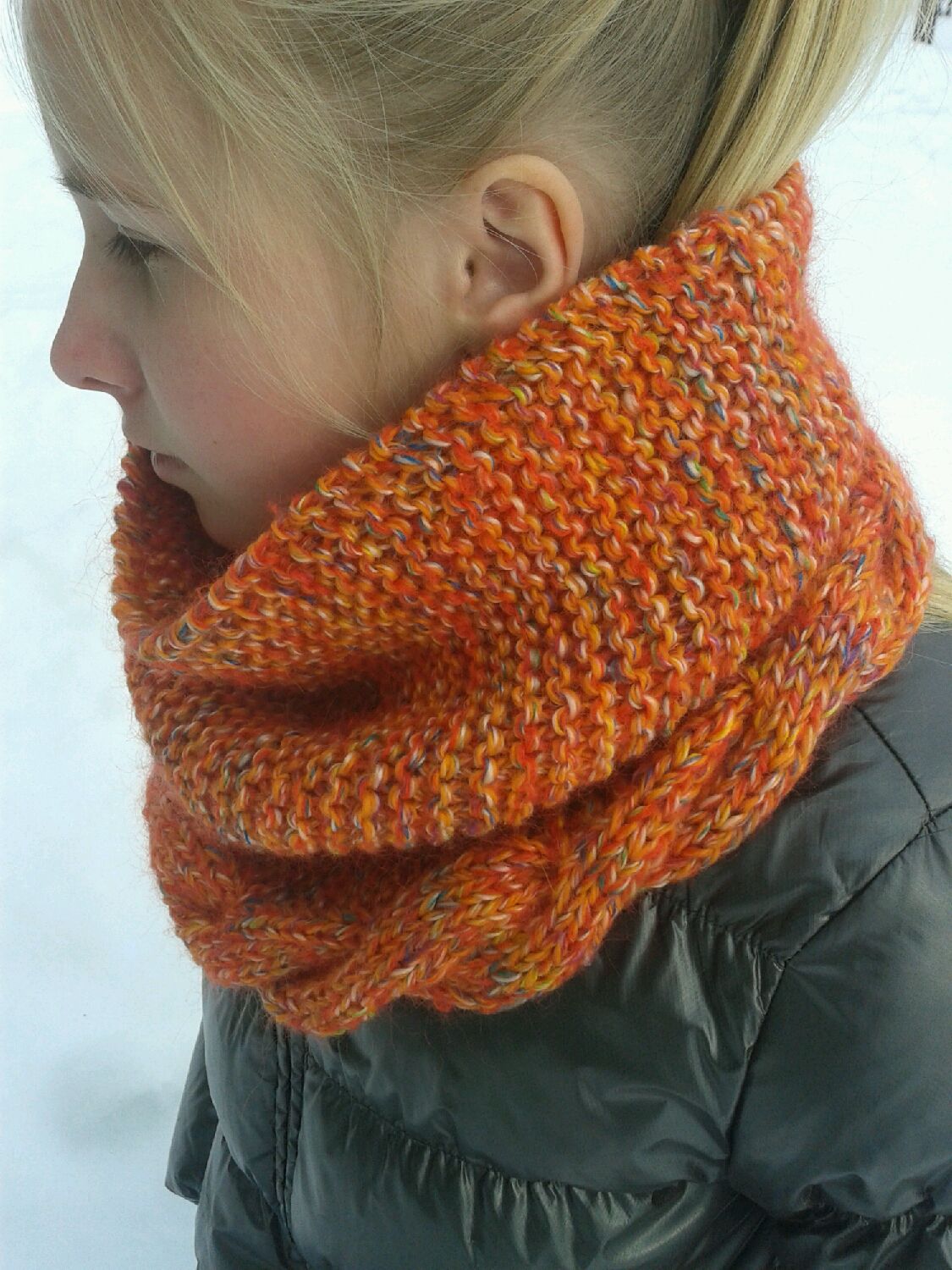 Снуд вязаный "Рыжий... нереально рыжий" в интернет-магазине на Ярмарке ...