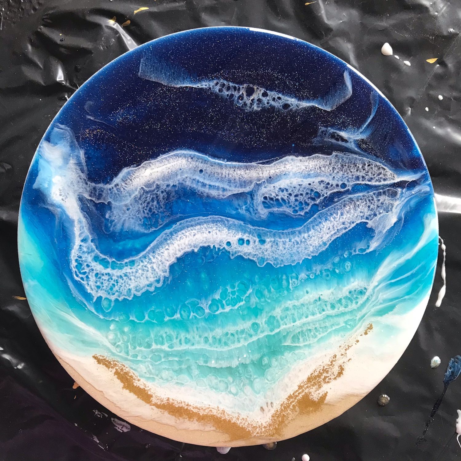 Резин арт. Резин арт море. Resin Art море. Море резин арт картина. Резин арт арт.