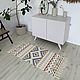 Order Cotton mat 130h60 cm. Poncho and Feather. Livemaster. . Carpets Фото №3