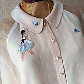 Одежда handmade. Livemaster - original item blouse: 