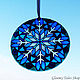 Catcher of light (trap for the sun) snowflake. Suspension. Gloomy Tales Shop. Online shopping on My Livemaster.  Фото №2