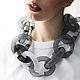 Order Necklace 'BIG chain'. Ксения (by Popova). Livemaster. . Necklace Фото №3