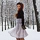Юбка РОЖДЕСТВО. Юбки. OLGA GREEN. Ярмарка Мастеров.  Фото №4