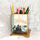 Pencil They're waiting for us at home. Pencil holders. Oksana Ketris. My Livemaster. Фото №5