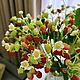 Заказать Земляника из полимерной глины(холодный фарфор). loryfleur. Ярмарка Мастеров. . Растения Фото №3