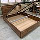 Bed 'Narvik' made of oak 1800h2000. Bed. aleksej-ixw. Online shopping on My Livemaster.  Фото №2