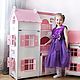 Order Large doll house with light, wooden, high Barbie dolls. Ludmila Omland. Livemaster. . Doll houses Фото №3