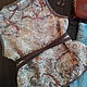 Warm one-way vest ' Oriental watercolor '. Vests. ZanKa. Online shopping on My Livemaster.  Фото №2