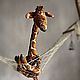 Giraffa. Мягкие игрушки. 7cvetik (Светлана Кривенко). Ярмарка Мастеров.  Фото №5