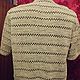 100% linen men's shirt. Mens shirts. Exclusive linen jersey from Elena. My Livemaster. Фото №5