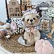 Тедди мишка — Коллекционная интерьерная игрушка ручной работы, teddy. Мишки Тедди. handmade_toys.lab | Добрые тедди. Ярмарка Мастеров.  Фото №12