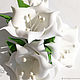 Flores artificiales de foamirana, un adorno para el pelo, la decoración de la boda, Flower decor, Novosibirsk,  Фото №1