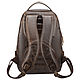 Order Lancelot leather backpack (brown nappa). Russian leather Guild. Livemaster. . Backpacks Фото №3