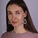 Серьги-капельки из натурального жемчуга. Серьги классические. Авторские украшения Анастасии. Интернет-магазин Ярмарка Мастеров.  Фото №2
