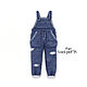 Master class ' Denim overalls', Knitting patterns, Korolev,  Фото №1