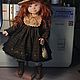 Кукла коллекционная. Софиюшка. Дом нашла. Интерьерная кукла. Диана Опарина. Коллекционные куклы. Ярмарка Мастеров.  Фото №6