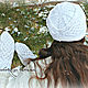 Set ' Ice granddaughter'. hat and mittens. Headwear Sets. Shop Natalia Glebovskaya. My Livemaster. Фото №4