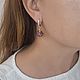 Серьги «Fantasy». Серьги классические. Olga Kokina_jewelry. Ярмарка Мастеров.  Фото №5