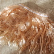 Материалы для творчества handmade. Livemaster - original item Mohair tress (Muscat) (Hair for dolls). Handmade.