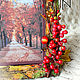 Фоторамка "Магия осени". Фоторамки. EXTRAVAGANZA для дома и души. Ярмарка Мастеров.  Фото №4