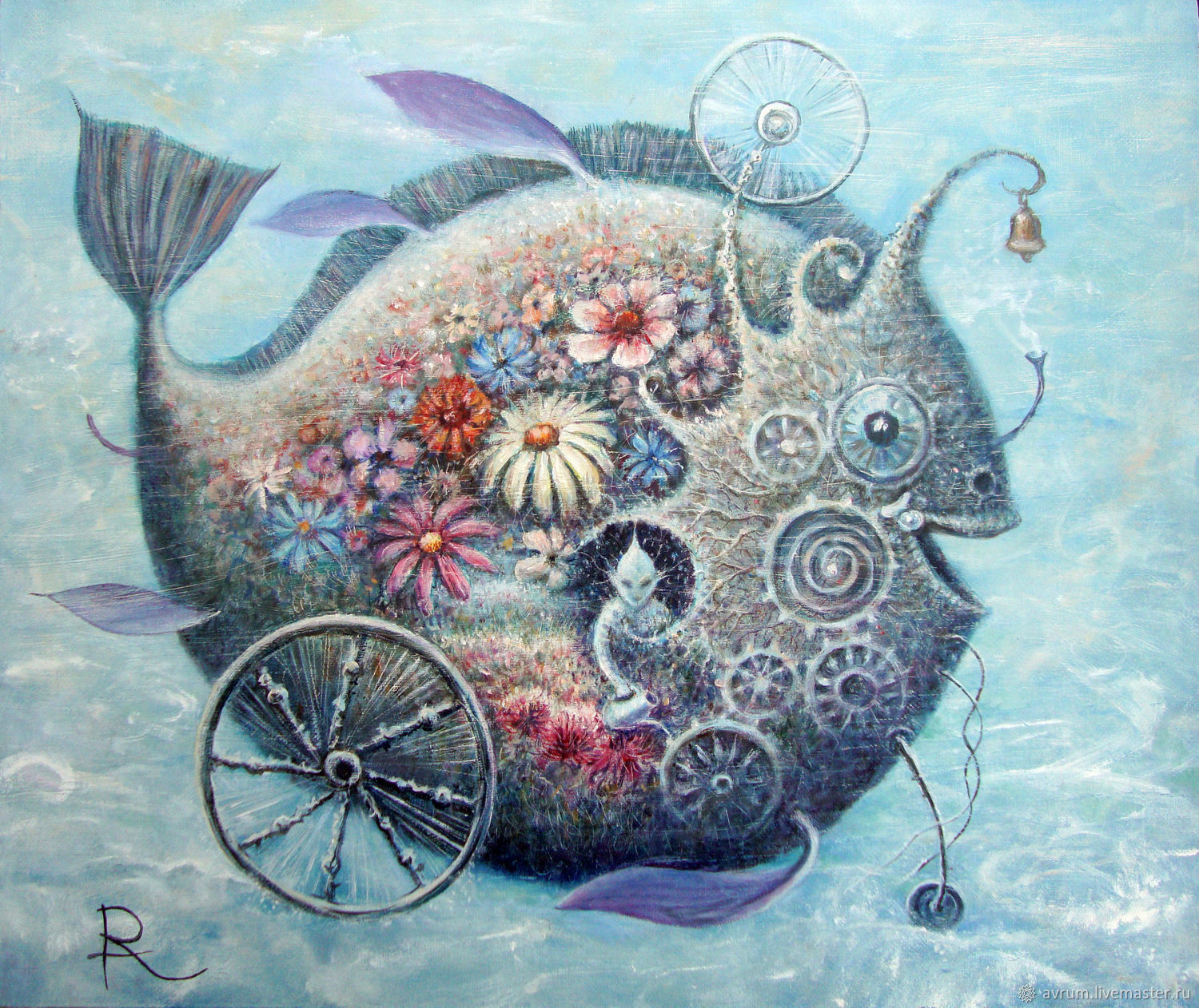 Картина рыбы