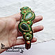 Ободок с фукситом. Ободки. Beaded Fantasy. Ярмарка Мастеров.  Фото №4