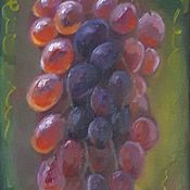 Картины и панно ручной работы. Ярмарка Мастеров - ручная работа Picture sunny bunch of grapes. Handmade.