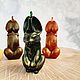 New Year souvenirs: wax candle Hare symbol 2023, comic gift, Christmas gifts, St. Petersburg,  Фото №1