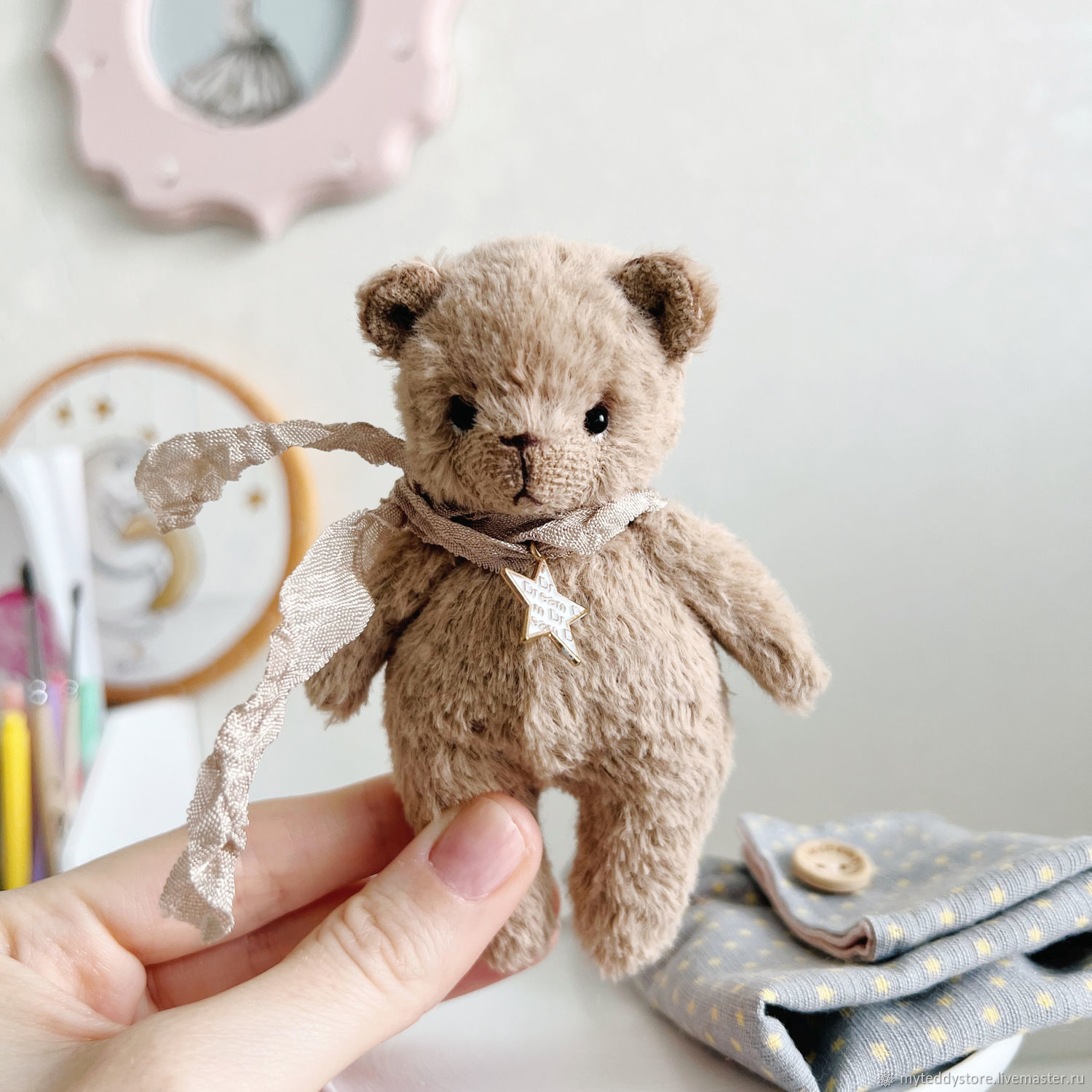 Материалы для создания плюшевого мишки Тедди