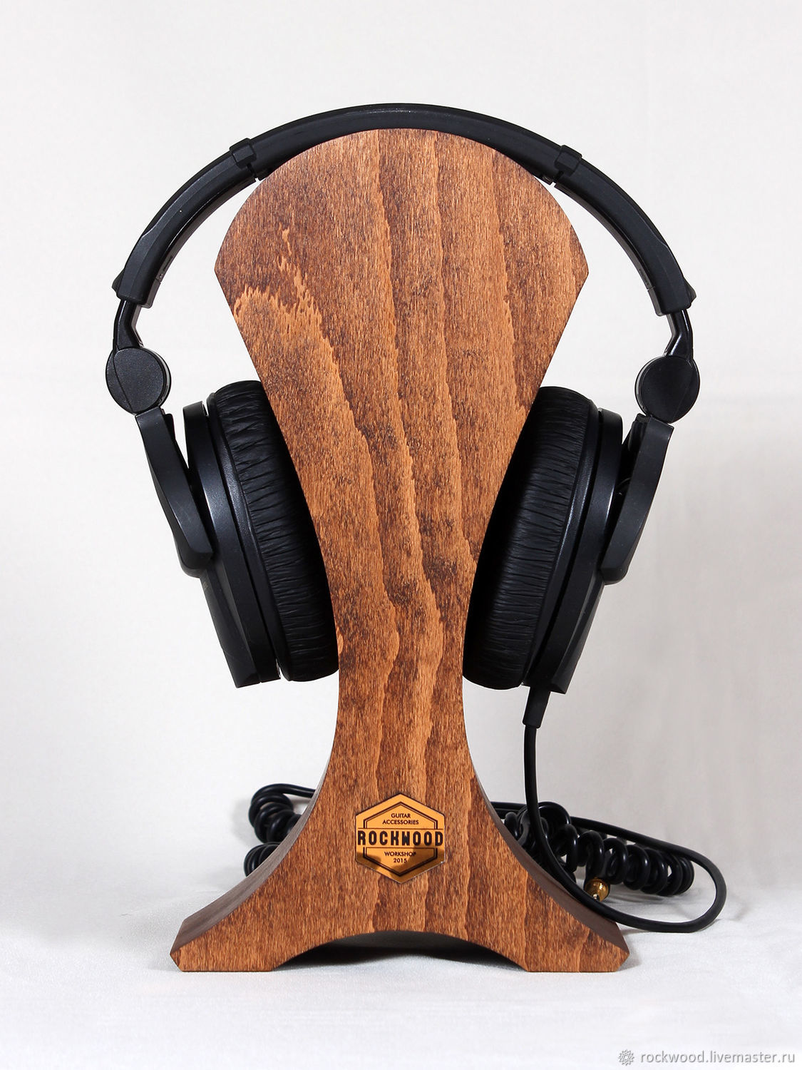 Подставка для наушников Ghxamp, универсальный держатель для гарнитуры из орехово