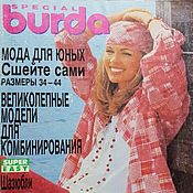 Материалы для творчества handmade. Livemaster - original item Burda Special Magazine - Fashion for young 1994 E259. Handmade.