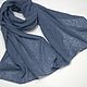 Stole scarf knitted from merino, Wraps, Cheboksary,  Фото №1