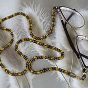 Украшения handmade. Livemaster - original item Eyeglass Holder Beaded Chain - harness. Handmade.