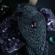 Order Brooch 'Raven' with Swarovski crystals. Secret Jar. Livemaster. . Brooches Фото №3