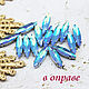 Order Rhinestones 15/4 mm Blue in a frame on the bottom of the boat. agraf. Livemaster. . Rhinestones Фото №3