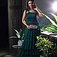Винтаж: DG*Leopard Emerald*. Платья винтажные. Oksana Prince. Интернет-магазин Ярмарка Мастеров.  Фото №2