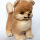 Order Spitz Puppy Umka. Fulled (felted) wool. Lilija Gracheva. Wool House. toys.. Livemaster. . Felted Toy Фото №3