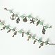 Bracelet of green aventurine pendants with bronze metal. Bead bracelet. Foxys-handiwork (foxys-handiwork). My Livemaster. Фото №5
