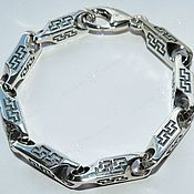 Русский стиль handmade. Livemaster - original item Bracelet Perun (9 mm). Handmade.