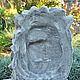 Голова Льва бетонная Античный камень шебби-шик. Фигуры садовые. A Z O V   G A R D E N. Ярмарка Мастеров.  Фото №5