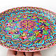 'Kaleidoscope' plate decorative hand painting. Plates. Art by Tanya Shest. My Livemaster. Фото №6