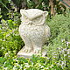 Order Owl figurine in the style of Provence, decoration for flower beds garden owl. Decor concrete Azov Garden. Livemaster. . Figurines Фото №3