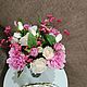 Букет "Нежность". Букеты. Flowers16kzn-. Интернет-магазин Ярмарка Мастеров.  Фото №2