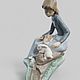 Винтаж:  Лладро Нао Lladro Nao Девушка с кроликами. Статуэтки винтажные. Английская лавочка (антик и винтаж). Интернет-магазин Ярмарка Мастеров.  Фото №2