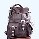 Order Men's leather backpack ' Mister and Mississippi». CRAZY RHYTHM bags (TP handmade). Livemaster. . Men\\\'s backpack Фото №3