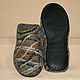 Men's Felted Slippers Weave. Slippers. MMwool (marinamol). My Livemaster. Фото №4