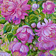 Order Oil painting peonies Bouquet of Joy. Multicolor Gallery. Livemaster. . Pictures Фото №3