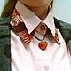 Заказать Воротничок из хлопка "Монтана". Pretty Collars/ Красивые воротнички. Ярмарка Мастеров. . Воротнички Фото №3